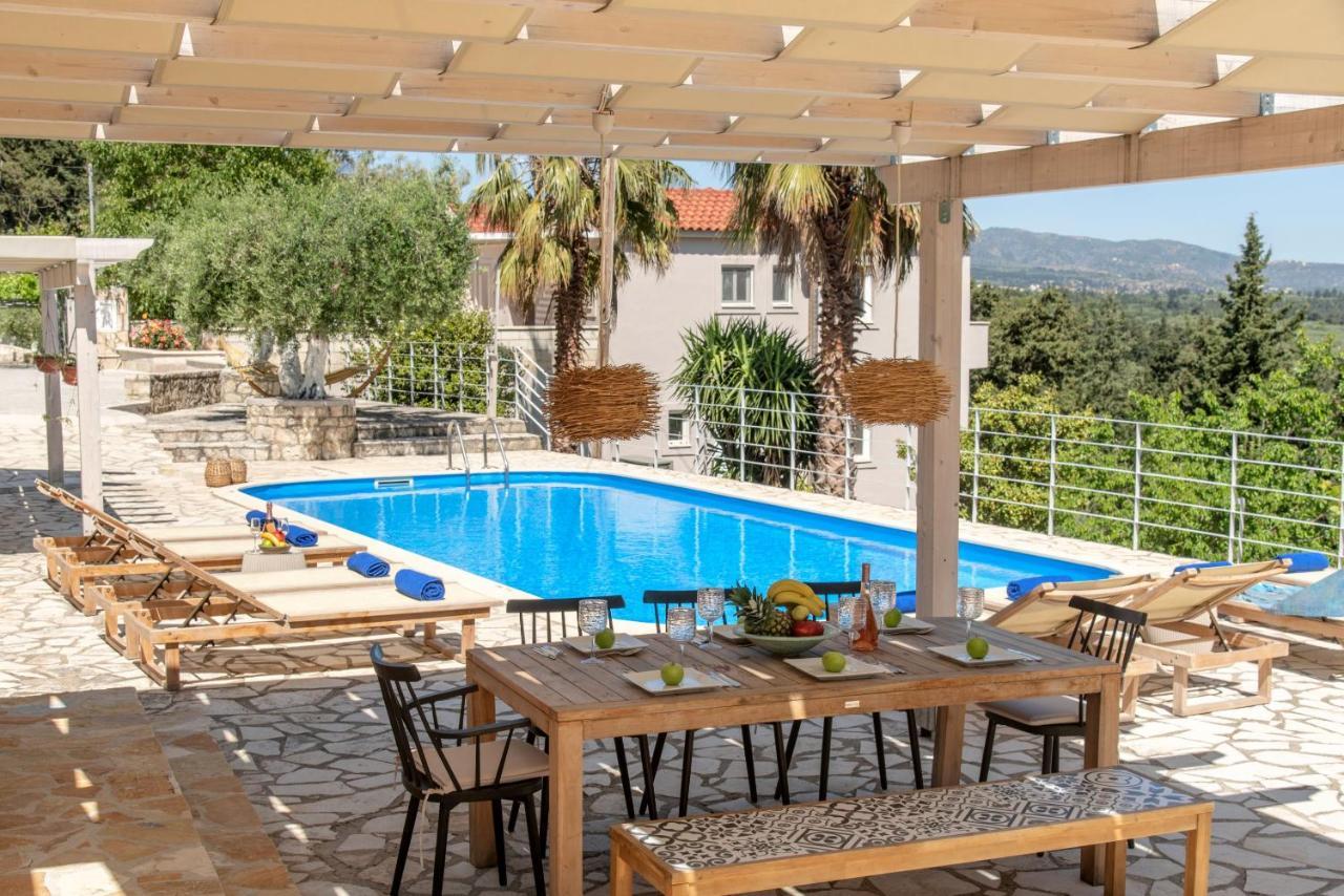 גאורגיופוליס Villa Chrysallis With Heated Pool מראה חיצוני תמונה